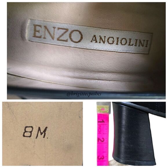 ENZO ANGIOLINI Navy Blue Size 8M - Picture 10 of 11